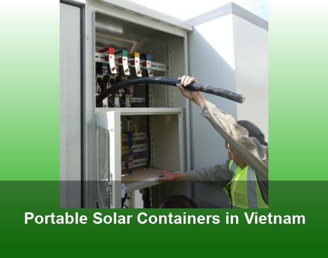 Portable Solar Containers in Vietnam